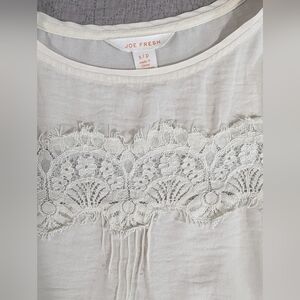 Joe Fresh Lace Detail Top